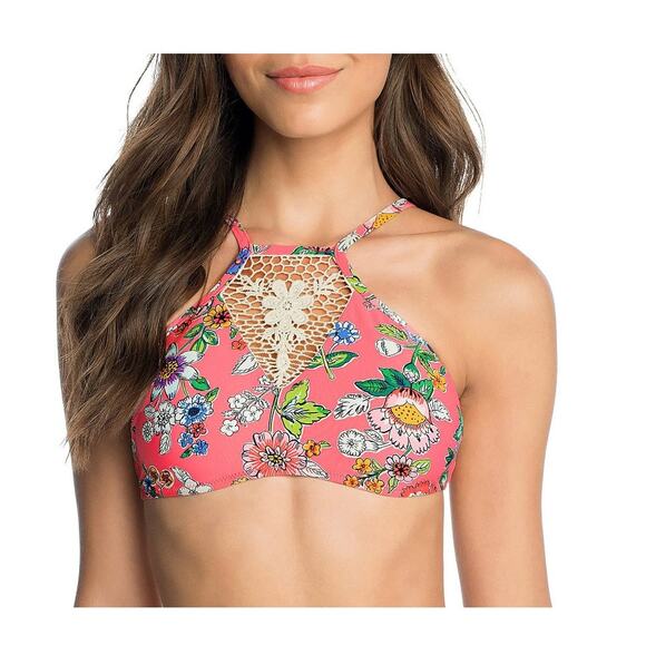 Vera Bradley Reversible Pink & White Swim Tankini Top XL 16 / 18 NEW - Picture 2 of 9